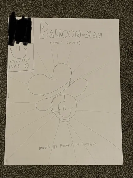 another world where Balloon-Man was published by an actual comic publisher